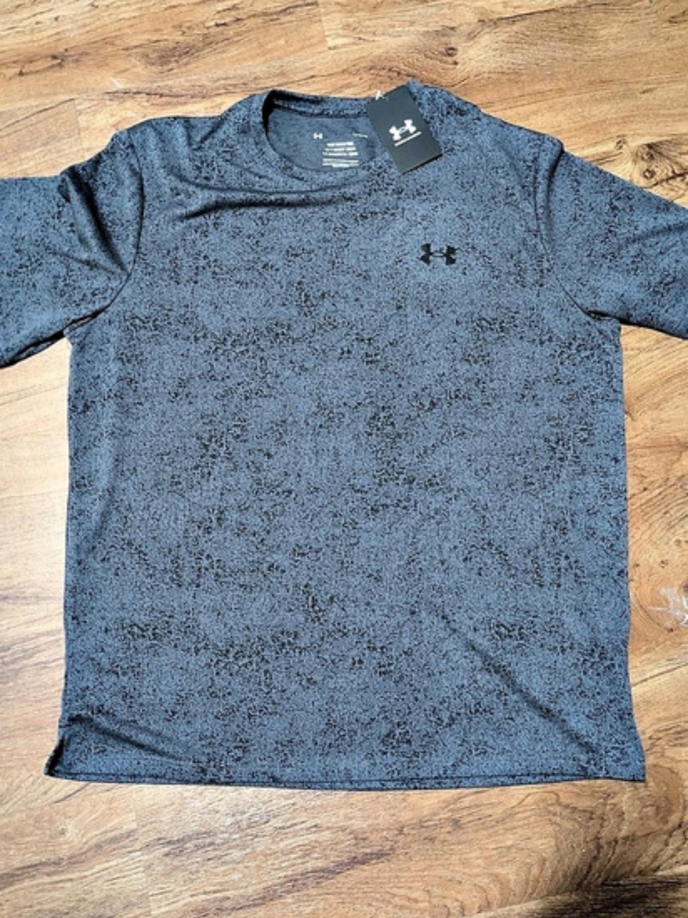 Under Armour UA Tech Pixelate T-Shirt Gray Large